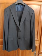 Garnitur Villaro nowy, koszula biała slim, dwa krawaty. Cena za komplet