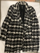 Płaszcz pepitka YFL wool blend