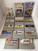 Zestaw gier na Nintendo Super Famicom / SNES - wersje japonskie NTSC-J