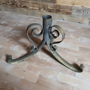 Stary żeliwny stojak pod choinkę - Vintage / PRL - Solidny