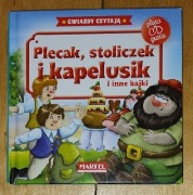 Plecak, stoliczek i kapelusik z CD