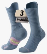 3 Pack Skarpety Kompresyjne 38-42 Z Wiskozy Bambusowej Antypęcherzowe