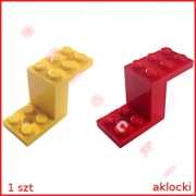 LEGO 6087 PŁYTKA ŁAMANA 5x2x2 1/3 czerwony lub żółty