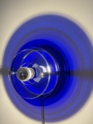 Lampa na ścianę z włącznikiem space age vintage retro lata 70