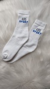 Frottowe białe skarpetki Sport Kids 36-38