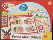 Lisciani Bing Penna Maxi Schede Interaktywny Quiz Włoski KOMPLET