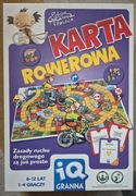 Gra planszowa "karta rowerowa" 6-12 lat, 1-4 graczy