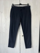 Granatowe spodnie chinosy Zara 0706/415/401