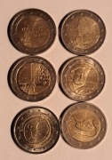 Zestaw monet 2 euro okolicznościowe Niemcy 