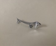 Podstawka na pędzelek stalówkę jamnik piesek