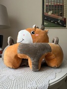 Miękki fotelik dla dziecka pufa do nauki siedzenia