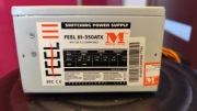 Zasilacz Modecom Feel III 350W ATX (FEEL III-350ATX) Sprawdzony, stabilny!