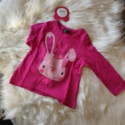 Nowa bawełniana bluzeczka tunika dla dziewczynki  