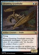 Gleaming Geardrake Magic: the Gathering MtG