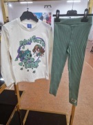 Komplet Psi patrol Skye zestaw bluzka + leginsy prążekr. 116 