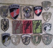 16 naszywek wojsk specjalnych; Grom, Agat, Cichociemni itp.-zestaw nr 2.