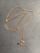 Zawieszka nuty, pozłacane srebro Ania Kruk 