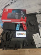 Konsola Nintendo Switch V2 128gb 4xjoncon 26x gry  SUPER ZESTAW