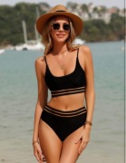 Dwuczęściowy Strój Kąpielowy Push Up Zestaw Bikini Rozmiar S