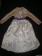 Strój kostium przebranie ELSA KRAINA LODU 2 FROZEN II 5-6 lat 110-116cm 