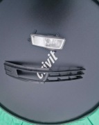 Lewy Halogen + Kratka do Audi A6 C6 Lift 