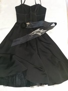 czarna   sukienka 36