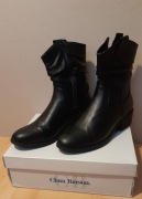 Botki CLARA BARSON WS5588-02 czarne nowe