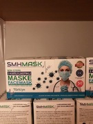 Maseczki medyczne,EN 14683, 3-warstwowe, 50 sztuk.