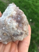 Kwarc, ametyst, szczotka kwarcowa