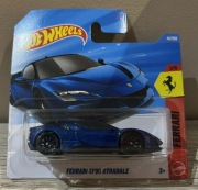 Hot Wheels Ferrari SF90 Niebieskie