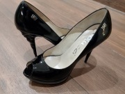 Skórzane szpilki Bolucci rozm. 37/38 cudny obcas