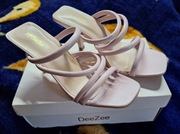 Klapki na obcasie Dee Zee, rozmiar 36.