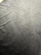 Pasek ścinek materiału welur CZARNY