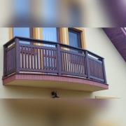 Balustrada balkonowa, taras, zadaszenie, wiata