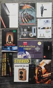 Katalogi , broszury o tematyce audio.