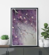 Akwarela Akwarelka Obraz pt: Tajemnice Natury