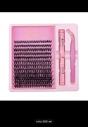 Rzęsy bondingowe DIY EYELASH EXTENSION kit 8-16mm 30D set