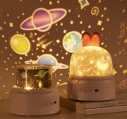 Lampka nocna Projektor Królik LED BT lub Music + pilot