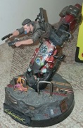 Figurka V na motocyklu Cyberpunk 2077-Edycja Kolekcjonerska +Pudełko 