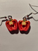 Kolczyki papryka 