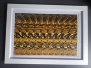 Stereogram, obrazek 3D, magiczne oko w ramce 33x24cm