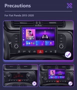 Radio samochodowe Android13 do Fiat Panda III Navi GPS WIFI BT Carplay 