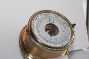 MARYŃISTYCZNY BAROMETR Z TERMOMETREM SCHATZ