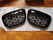 Czarne atrapy chłodnicy ( grill ) do BMW X3 (G01) i X4 (G02) shadow line