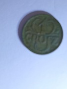 1 grosz 1925 obiegowy rzadszy rocznik