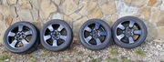 Komplet Alufelgi koła 5x112 z oponami  225/50R17 skoda