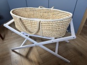 Kosz Mojżesza Ahojbaby z materacem + stojak Bellamy