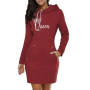 Ładna sukenka, tunika z kapturem