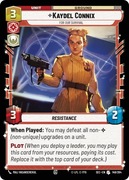 Star Wars: Unlimited - SoP - Kaydel Connix (U)