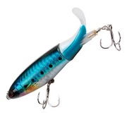 Przynęta Popper Flopper Wobler 13g - niebieski